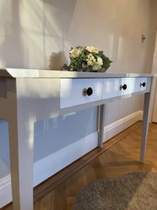 Console Table White