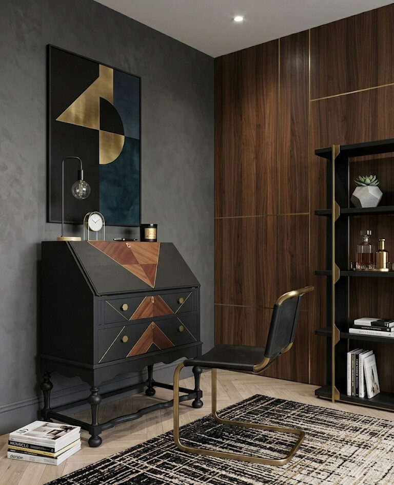 Art Deco Writing Bureau